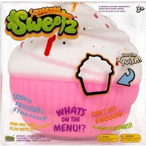 Squeezee Sweetz Pink cupcake  Squishy Toy Stress Sensory